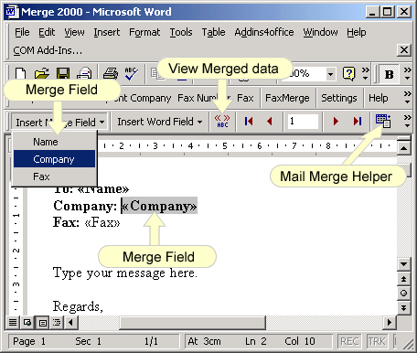 no mail merge wizard in word for mac